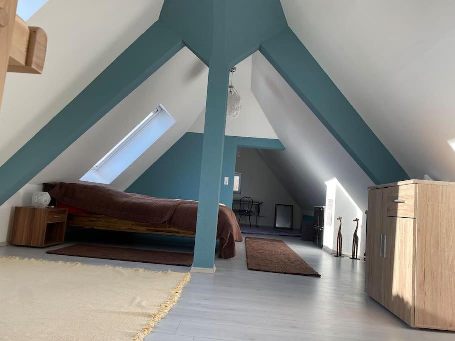 Loft Wohnung Mit Toller Aussicht Messstetten Kültér fotó