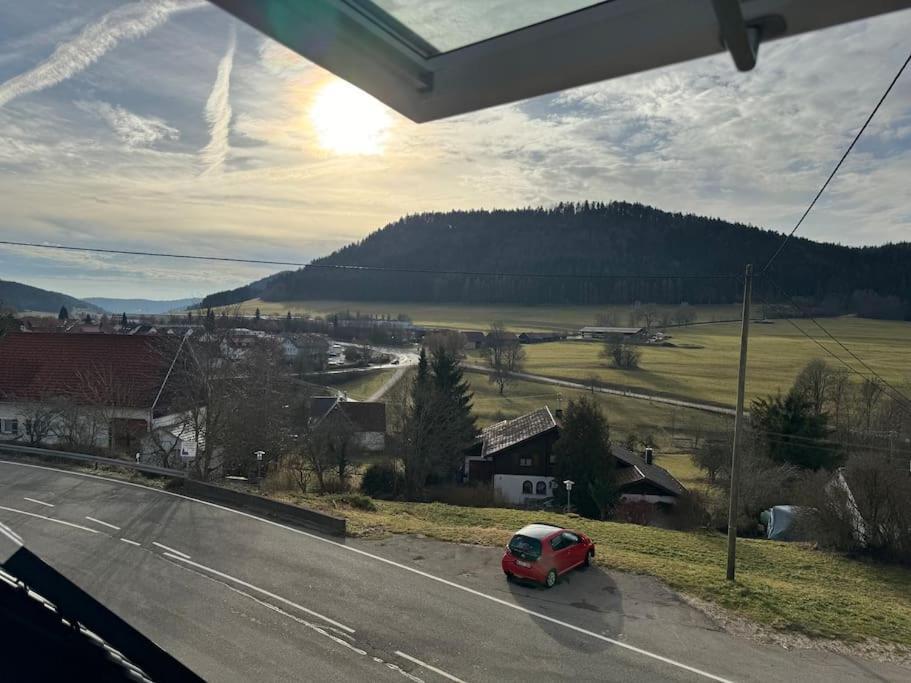 Loft Wohnung Mit Toller Aussicht Messstetten Kültér fotó