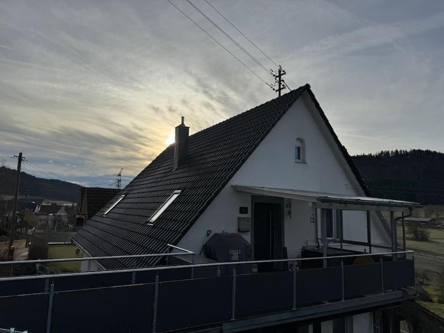 Loft Wohnung Mit Toller Aussicht Messstetten Kültér fotó